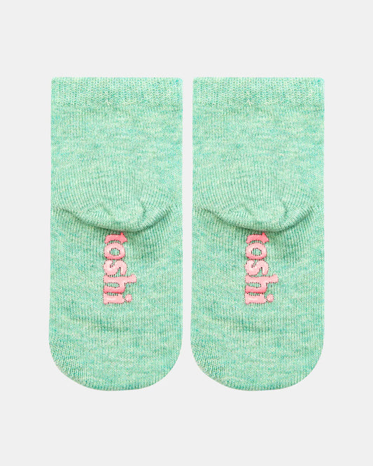 Organic Socks Ankle Jacquard - unicorn