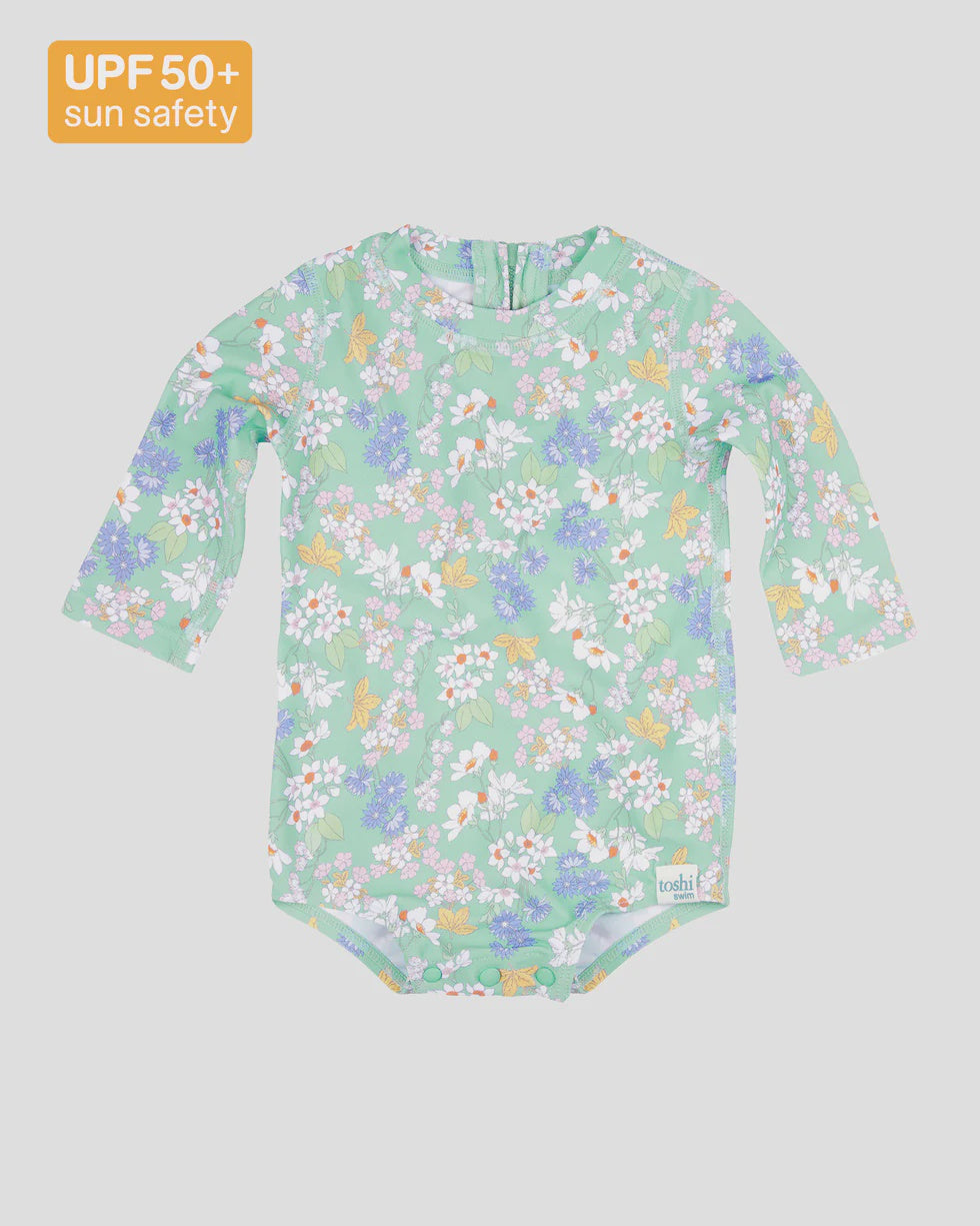 Swim Baby Onesie L/S Classic Sea Blossom