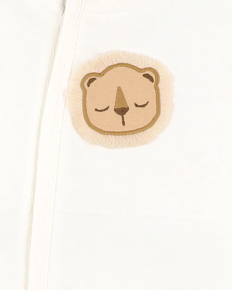 BILLIE LION ORGANIC SS ZIPSUIT