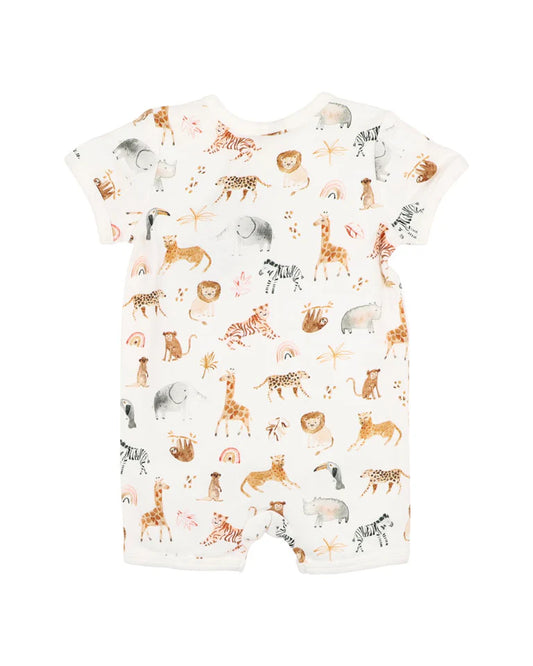 BILLIE ORGANIC SS ZIPSUIT