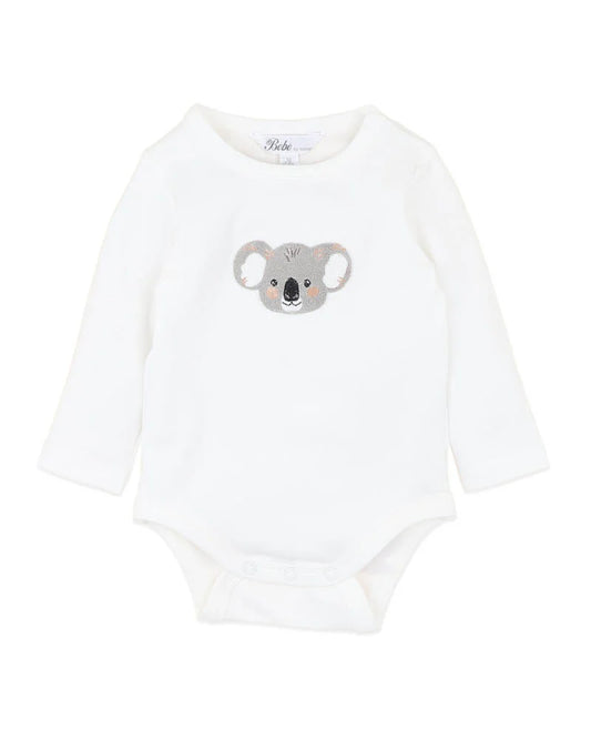 CHARLIE KOALA ORGANIC LS BODYSUIT
