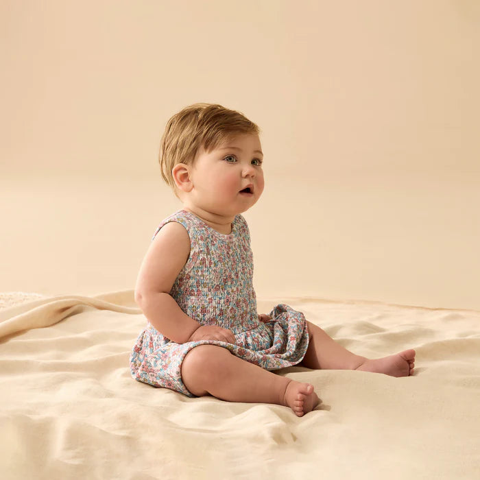 Summer Bloom Organic Dress Set