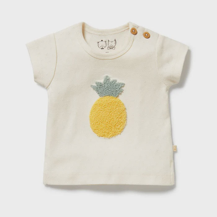 Piney Pals Organic Pointelle Tee