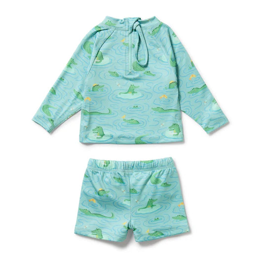Sunny Scales Rashie Swim Set
