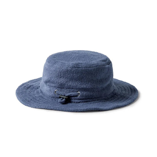 Deep Blue Organic Terry Sun Hat