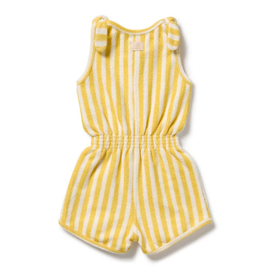 Honey Wave Organic Terry Playsuit