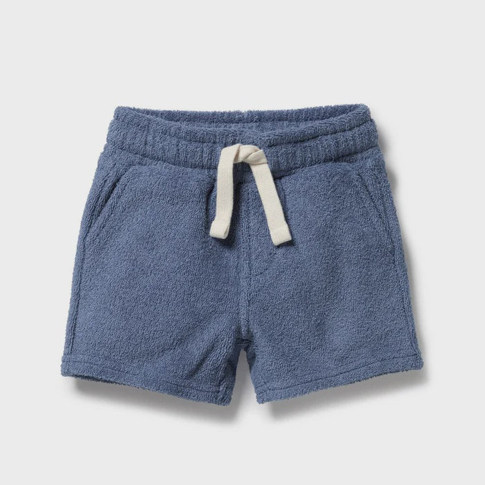 Deep Blue Organic Terry Short