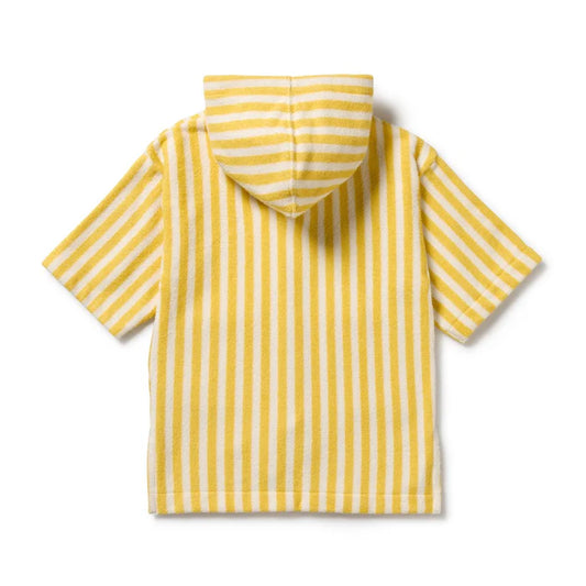 Honey Wave Organic Terry Hooded Towel