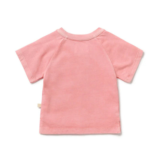 Rose Organic Dyed Tee