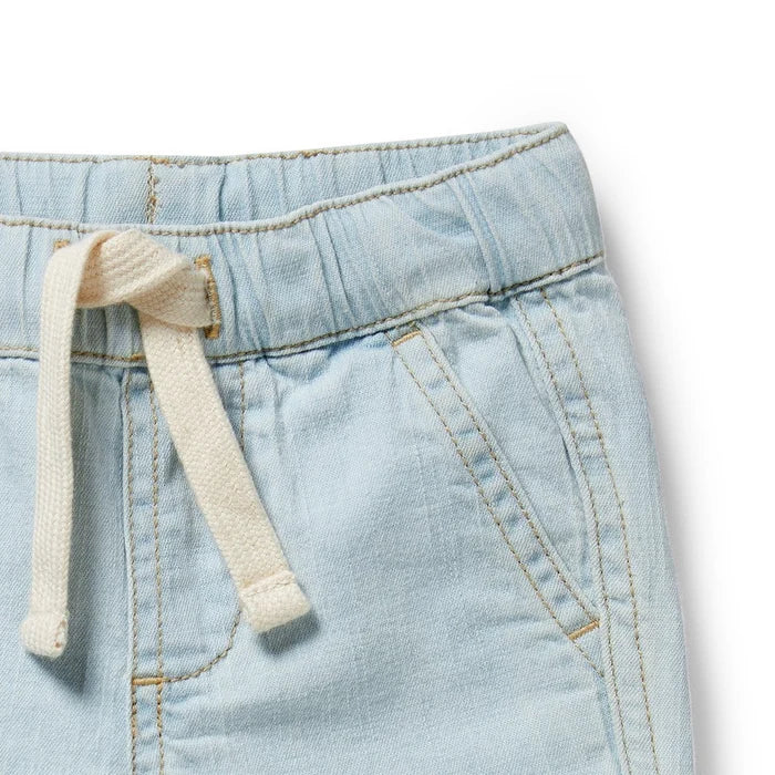 Organic Denim Long Short