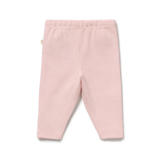 Strawberry Cream Organic Rib Legging
