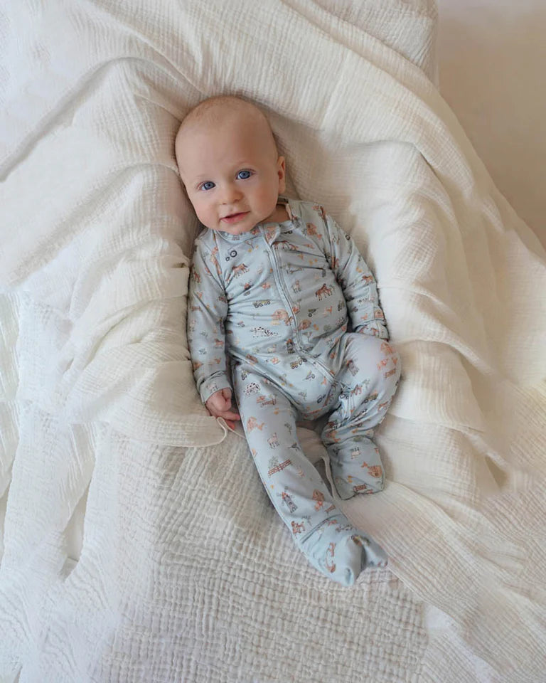 FARM ECOCOSY LS ZIPSUIT