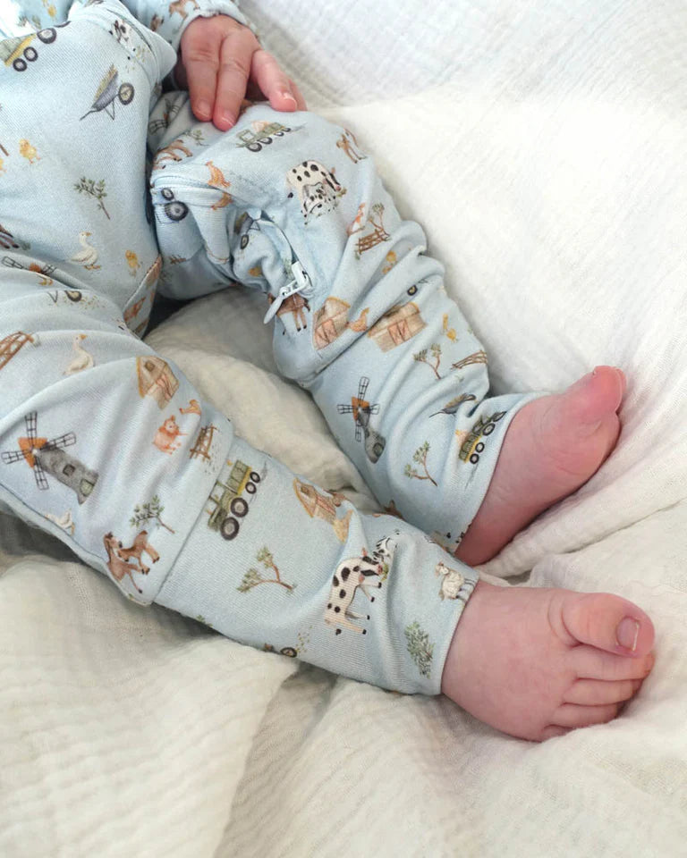 FARM ECOCOSY LS ZIPSUIT