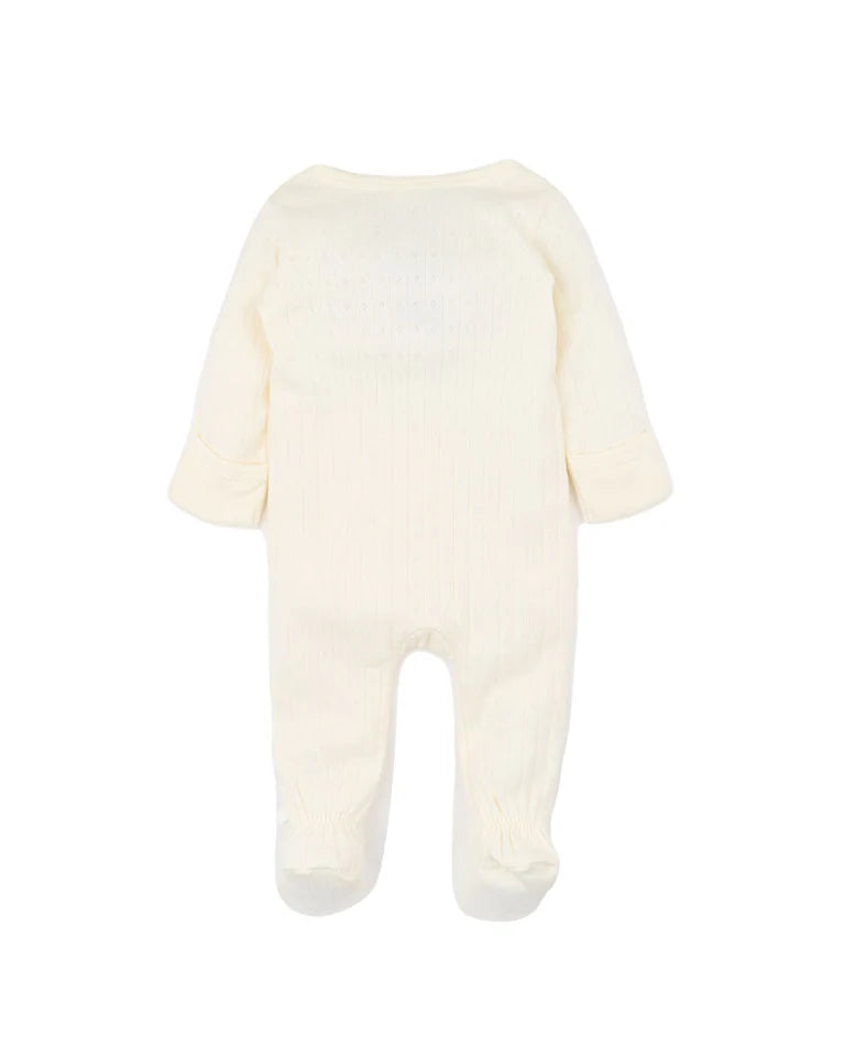 MILK ORGANIC POINTELLE LS ZIPSUIT