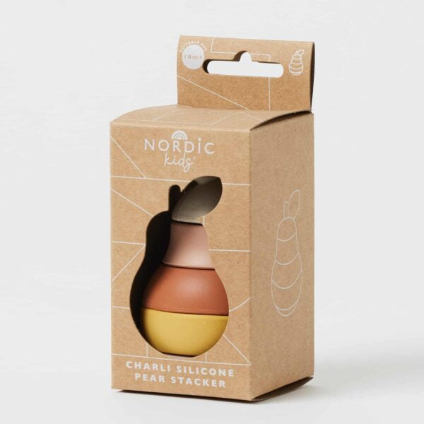 CHARLI SILICONE PEAR STACKER