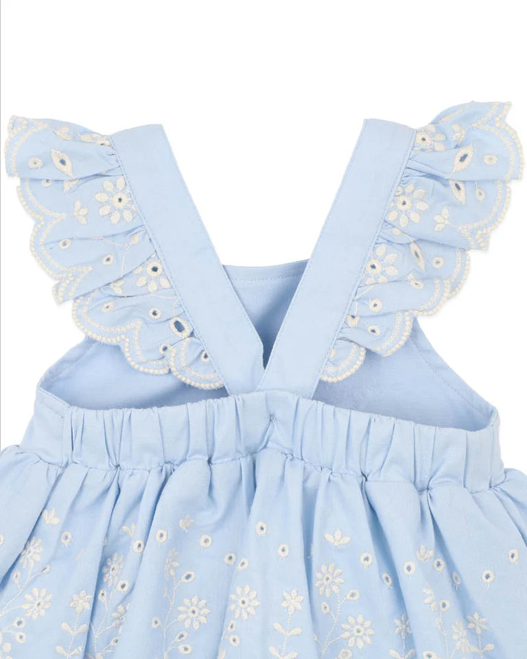 ZARA EMB. OVERLAY DRESS