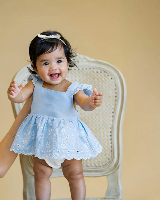 ZARA EMB. OVERLAY DRESS