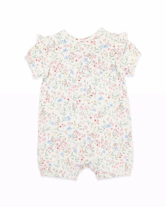 BONNIE ORGANIC SS ZIPSUIT