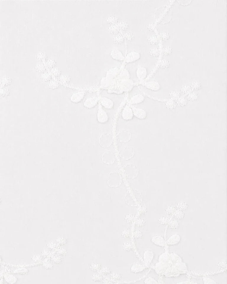 3D FLORAL EMB. ROMPER