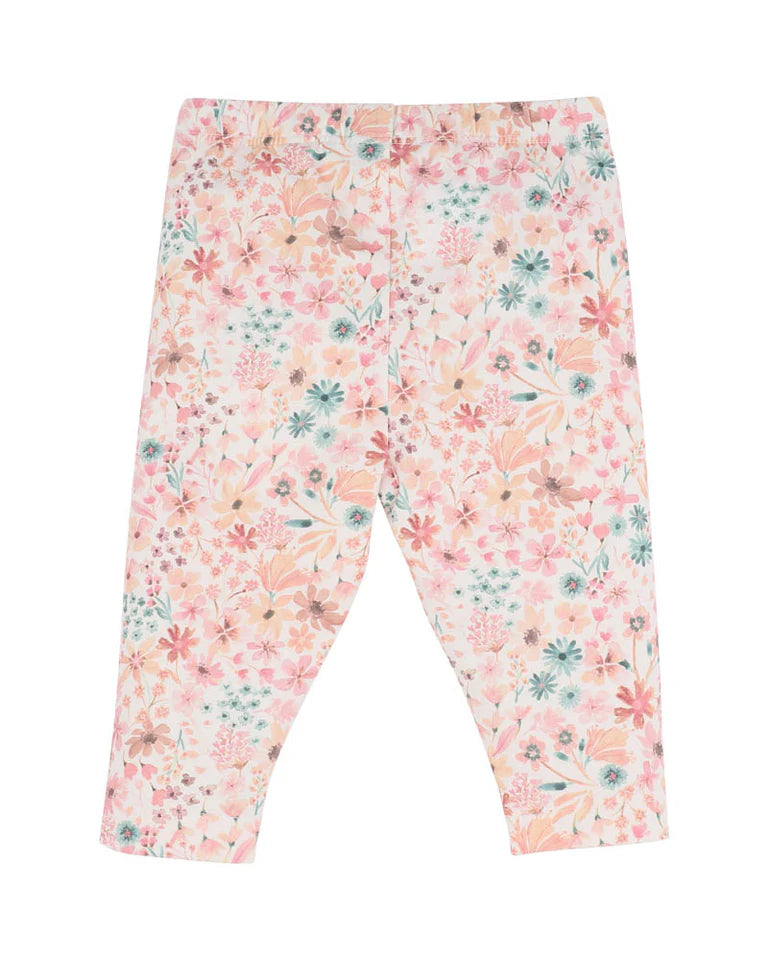 FERN FLORAL ORGANIC LEGGINGS