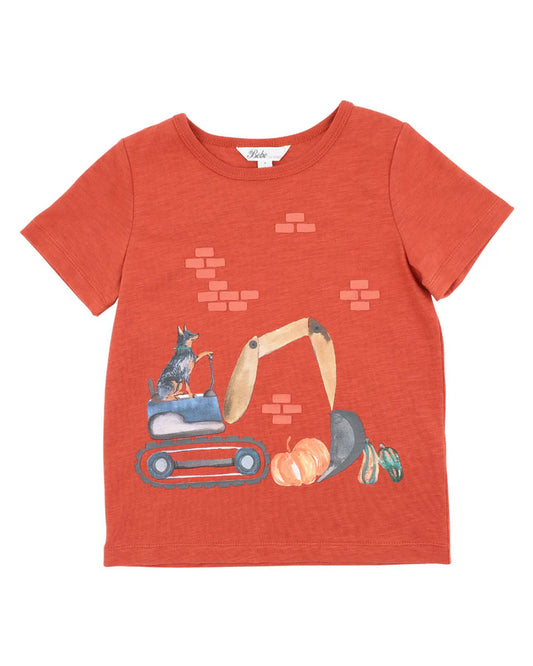 CLAYTON DIGGER TEE 3-5 YRS