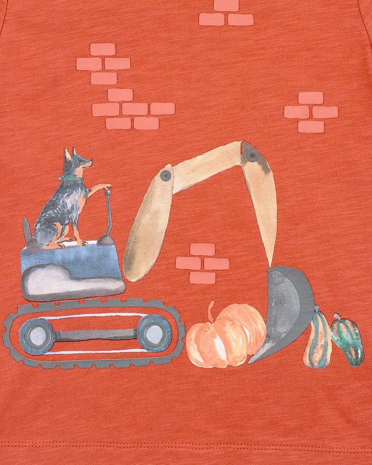 CLAYTON DIGGER TEE 3-5 YRS