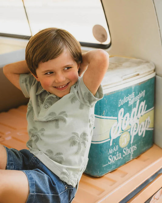 IVAN TROPICAL TREES POLO 3-5 YRS