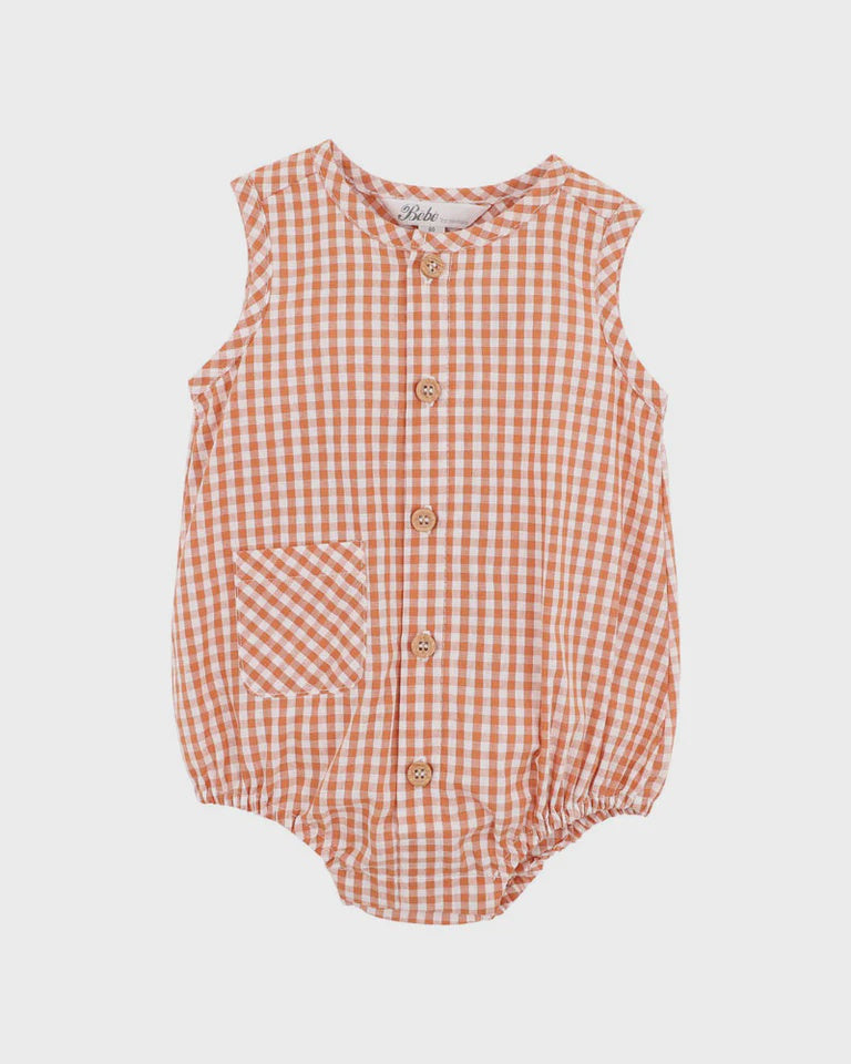 HARLAN CHECK BODYSUIT