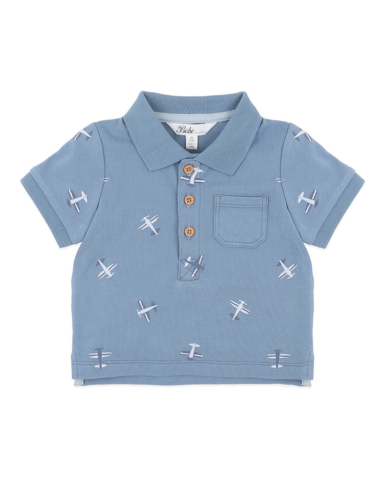 HARLAN AIRPLANE EMB POLO 3-5 YRS