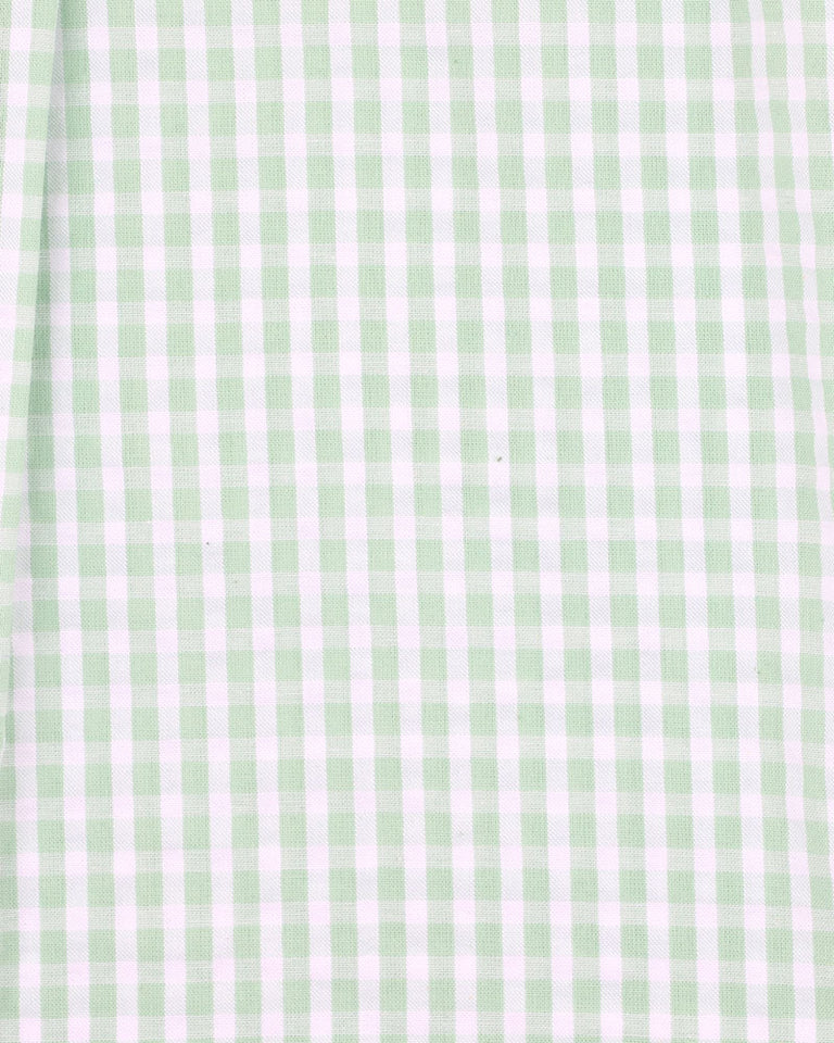 ROMAN GREEN CHECK SS SHIRT