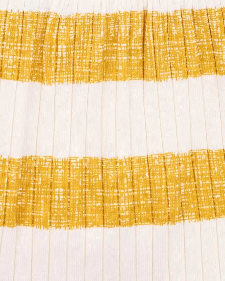 ORGANIC WIDE RIB SHORTS & TEE SET