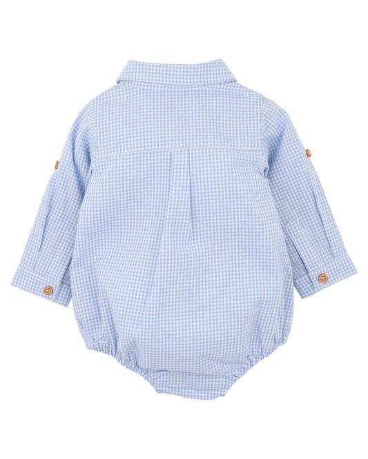 JAKE CHECK SHIRT BODYSUIT