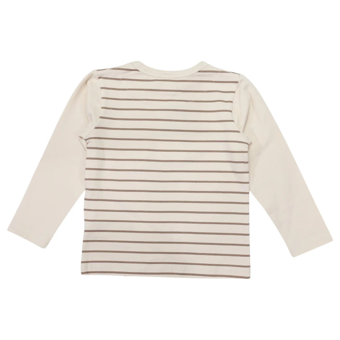 Pocket Tee Chestnut Stripe