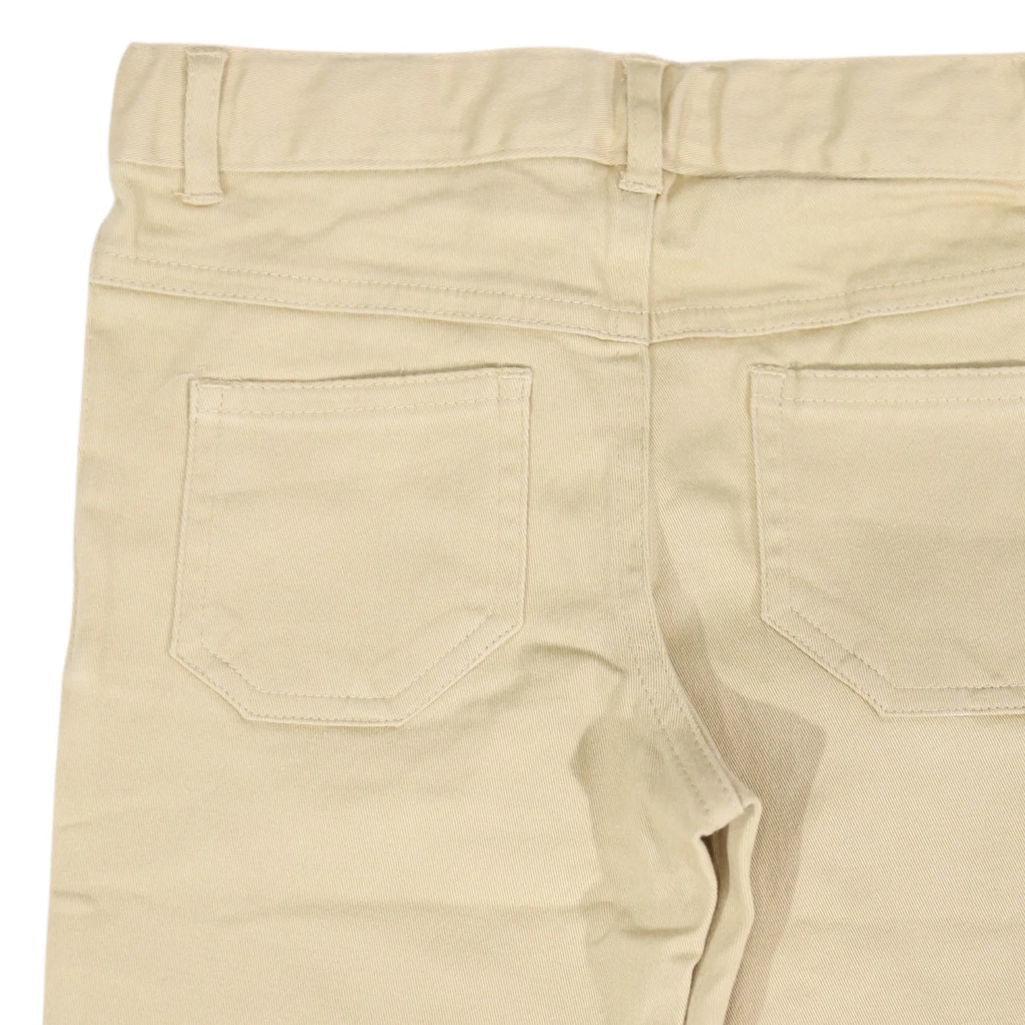 Stretch Twill Chino with Elastic Waist Sand