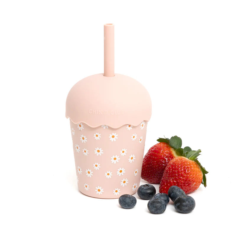 Daisy Silicone Dinnerware & Smoothie Bundle