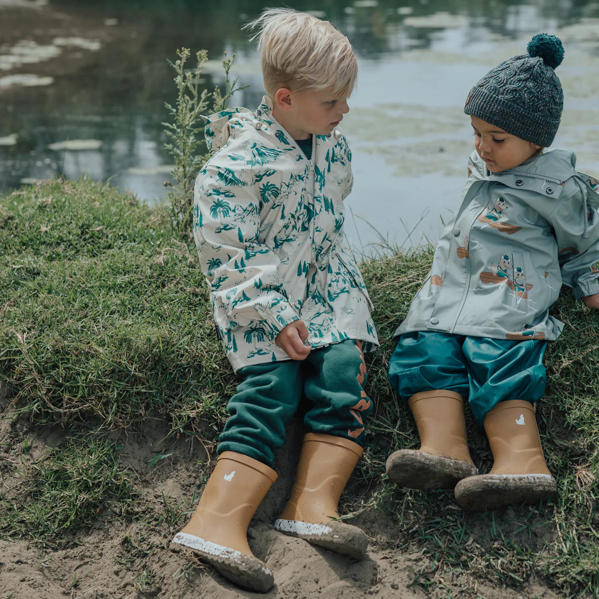 Crywolf Rain Boots Tan