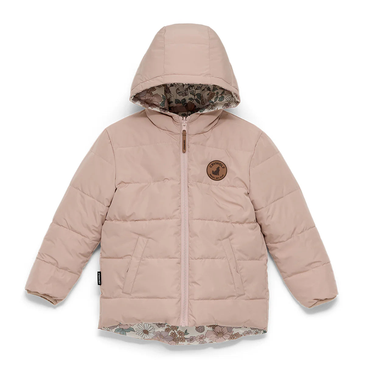 Reversible Eco-Puffer Daisy Floral