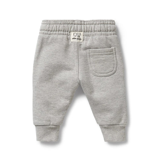 Charcoal Organic Terry Sweat Pant