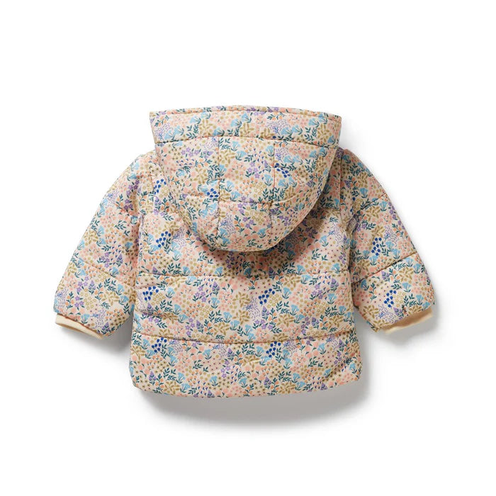 Tiny Bloom Puffer Jacket