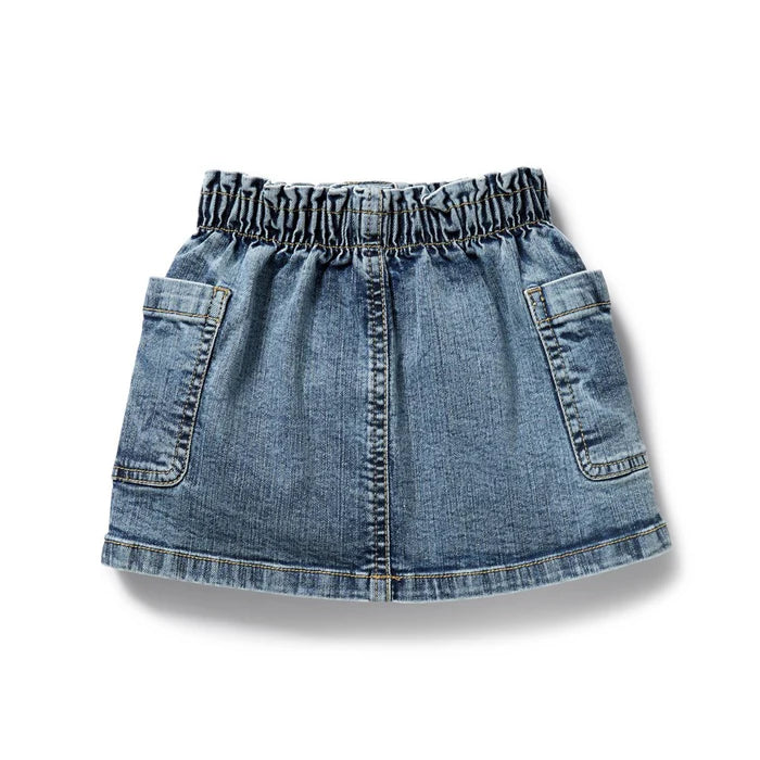 Organic Denim Skirt