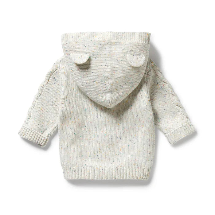 Hundreds and Thousands Organic Knitted Cable Jacket