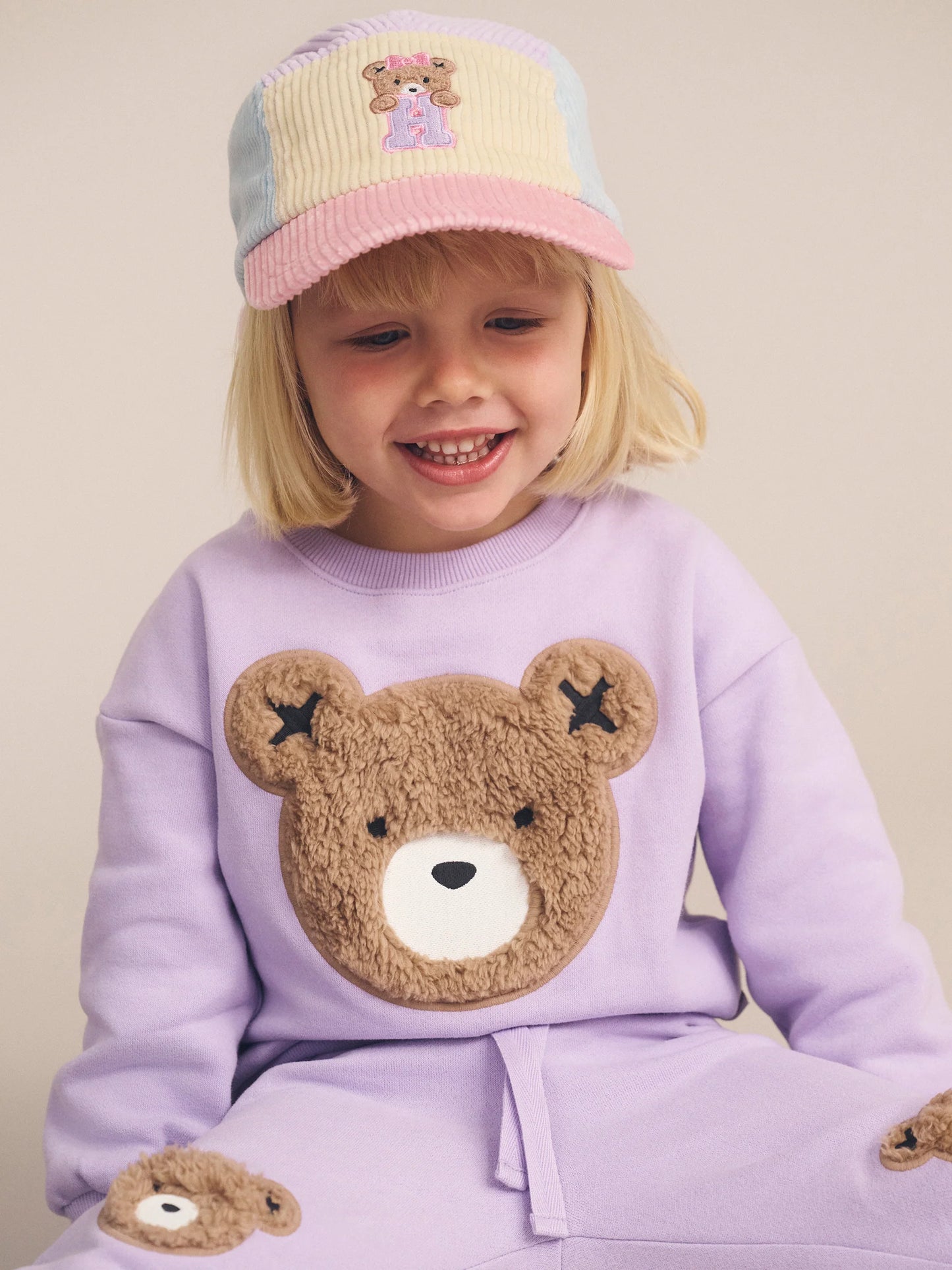 Orchid Furry Huxbear Track Pant