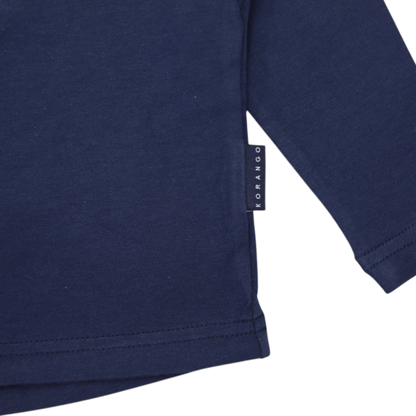 Korango Henley Tee Navy