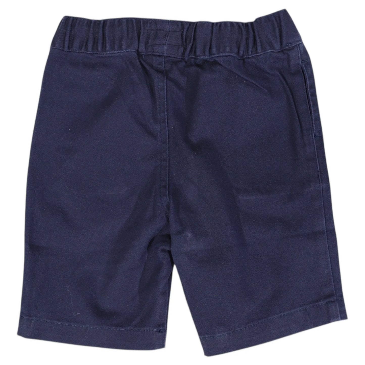 Stretch Twill Short with Drawstring Navy