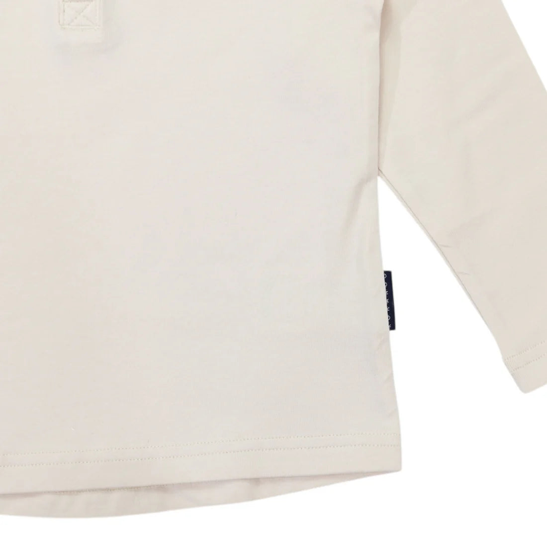 Essential henley Tee Beige