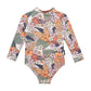 LONG SLEEVE SWIMSUIT Tropical Floral