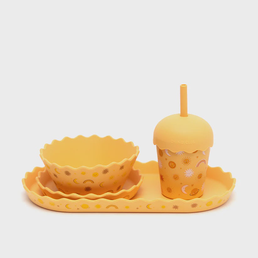 Suns Silicone Dinnerware + Smoothie Bundle