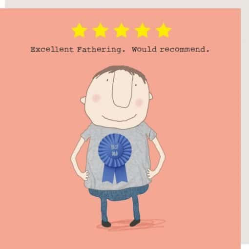Fathers Day Card - Five Star Dad