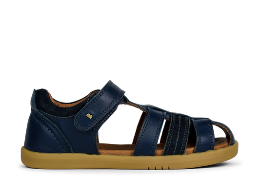 ROAM Navy Leather Sandals