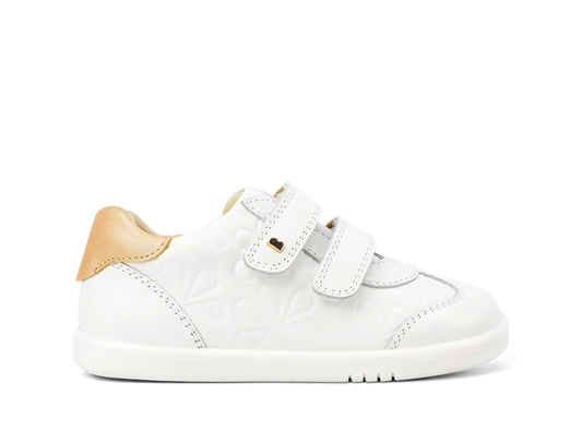 IW Sprite Embossed White + Pale Gold